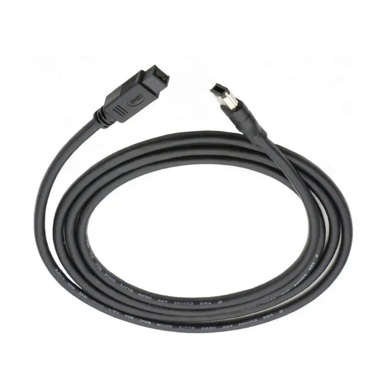 Cable Firewire 31BA IEEE 1394 6 pines a 9 pines Firewire 800 a 400 para impresoras, escáneres y uso en discos duros