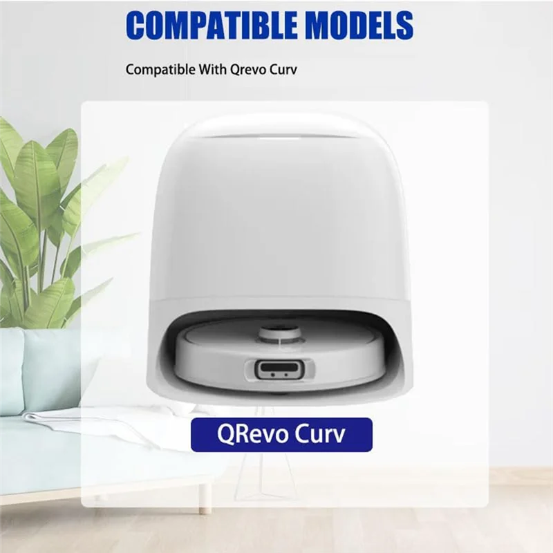 TCF-For Roborock Qrevo Curv / P20 Pro جهاز آلي لتنظيف الأتربة فلتر Hepa ممسحة القماش أكياس الغبار اكسسوارات استبدال أجزاء