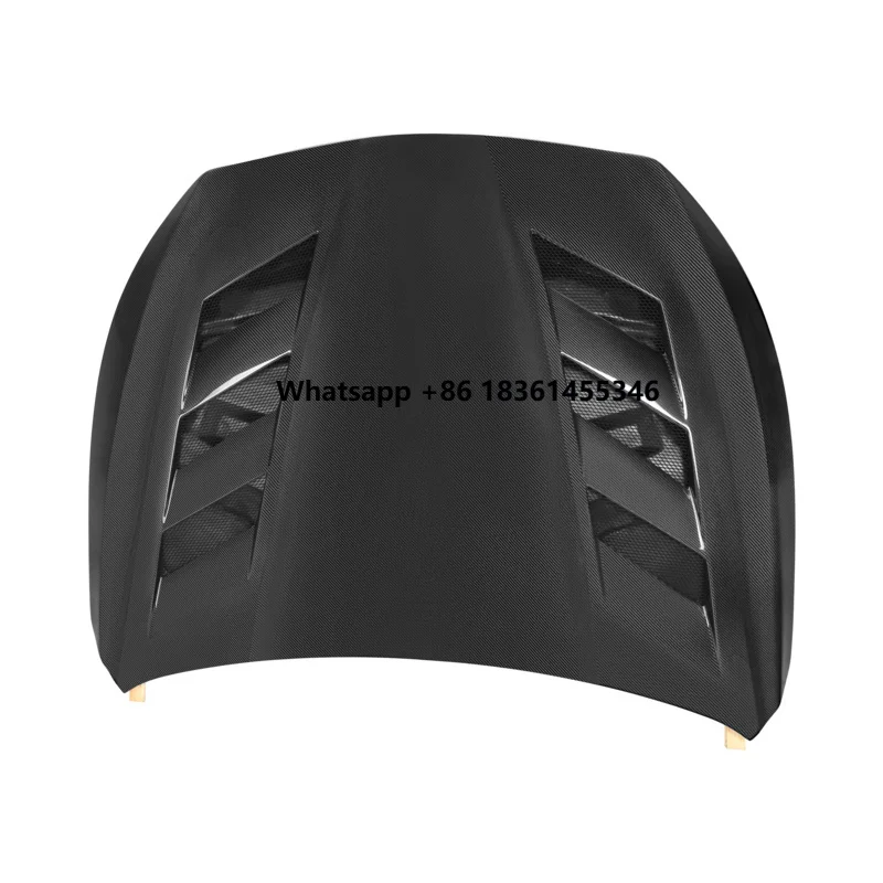 

For Q50 Q50L 2014-2020 AMS Style Real Carbon Fiber Front Hood