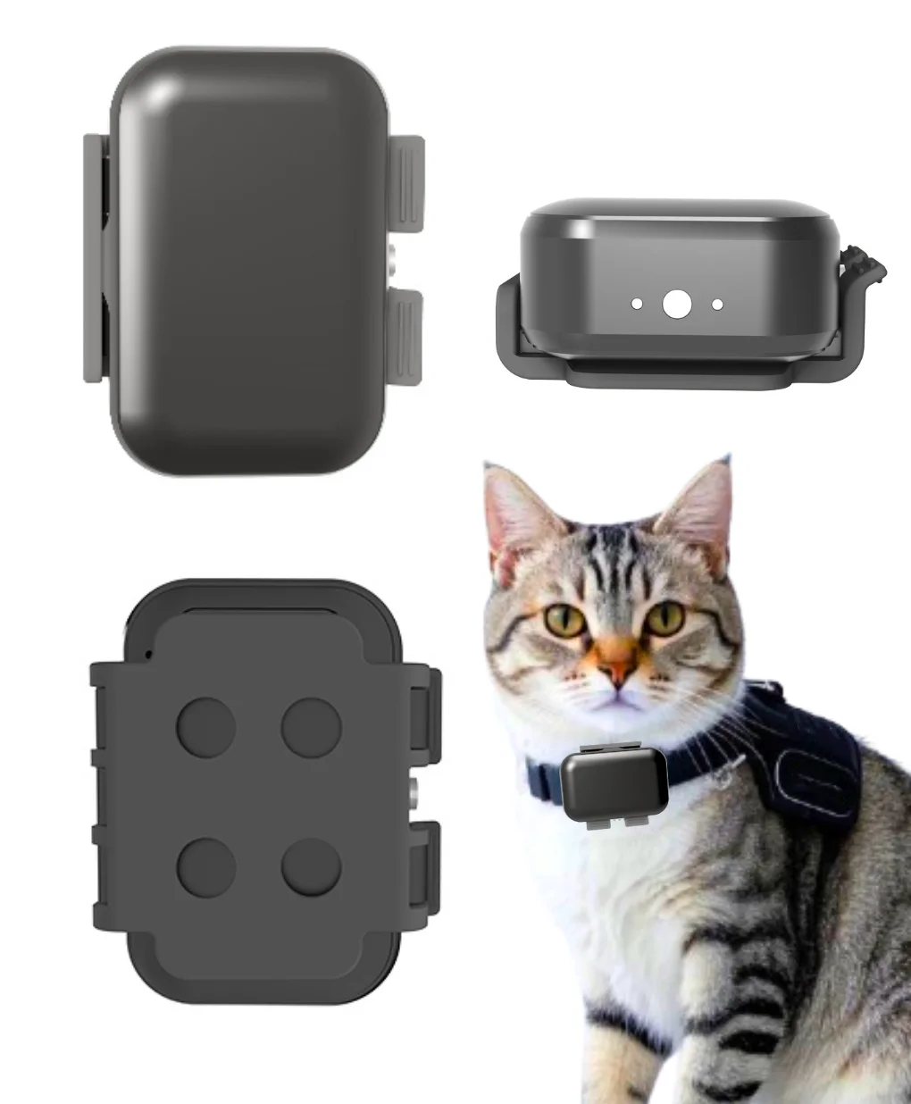 

Factory Price Gps Tracker for Pet Mini Size Easy and Comfortable Carrying for Dogs Cats IP67 Waterproof