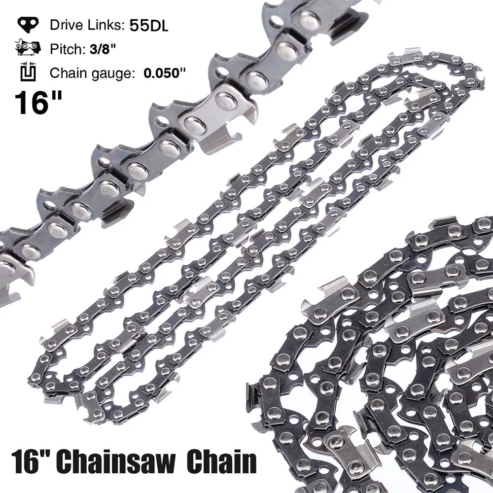 Metal Chainsaw 10/14/16 Inch 40/52/55/56/57 Drive Electric Saw Accessory Replacement Chainsaw Saw Chain