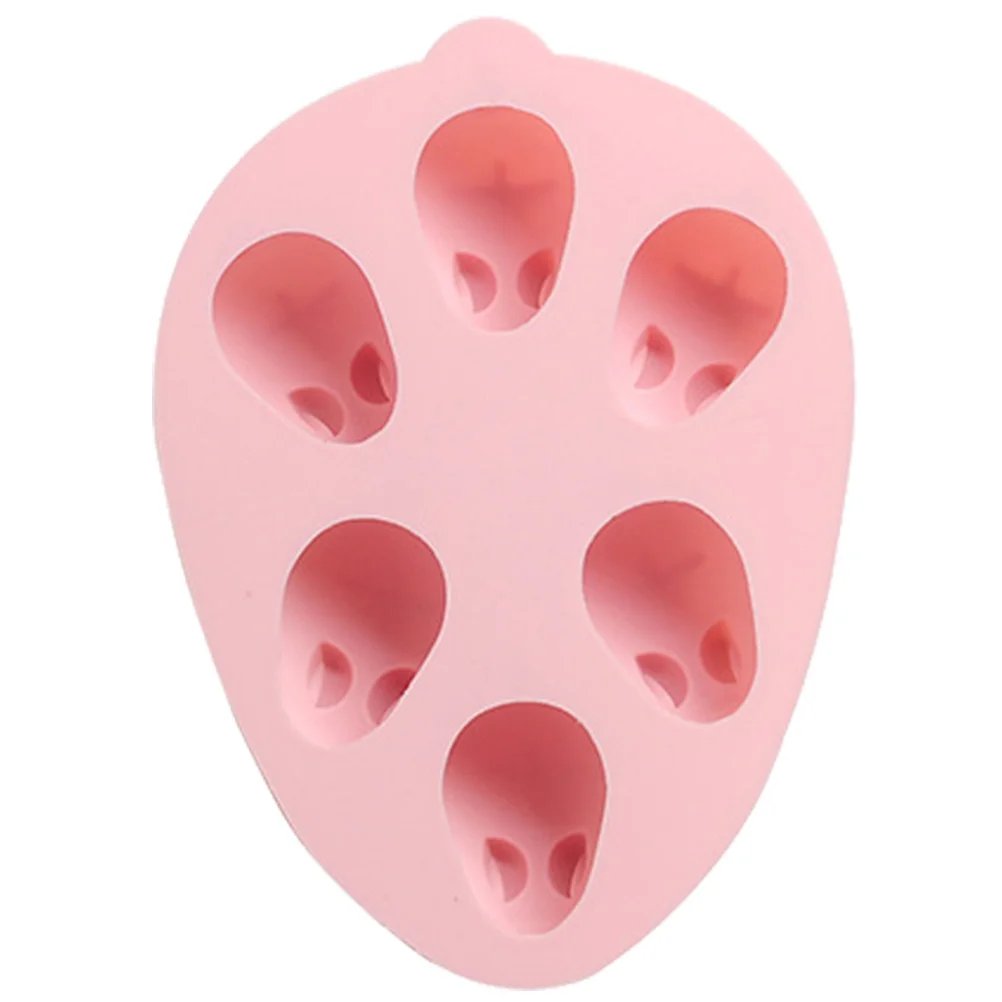 

1Pcs 3D Bunny Cake Mold DIY Silicone Pink Cartoon Animal Shape Baking Mold for Cookies Cakes Pudding Baking Use
