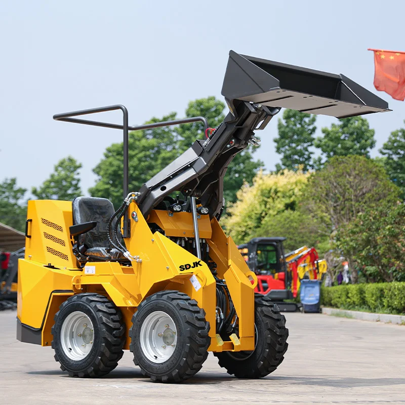 China-made compact skid steer loader design supports customized auxiliary tools quick replacement system special loader
