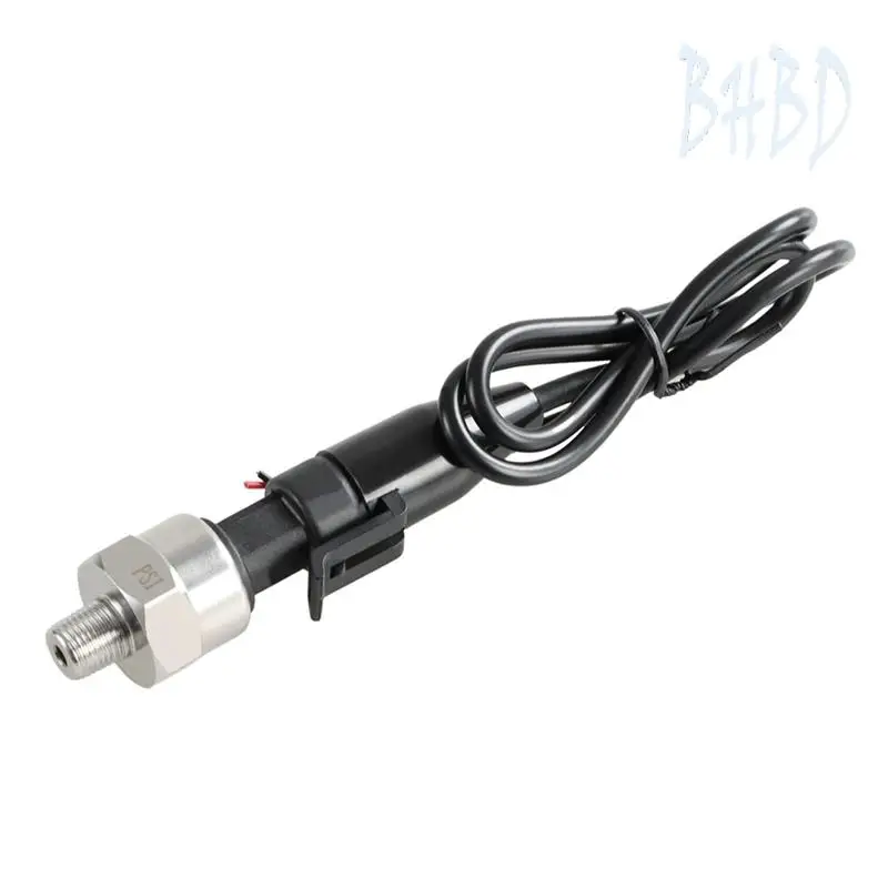 BHBD-150 PSI Pressure Transducer Sensor With Connector Harness,1/8In NPT Thread Stainless Steel Pressure Transmitter For Oil
