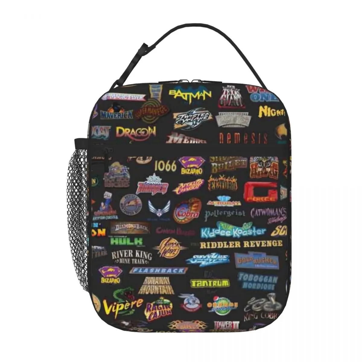 Bestselling Roller Coasters Camouflage Shoulder Lunch Bag Back To School Meal Prep Bag