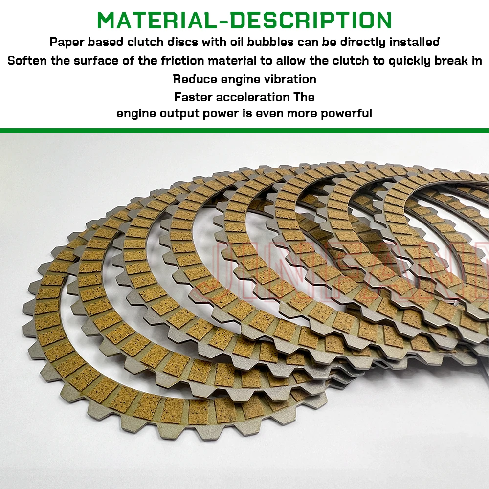 

Clutch Plate & Clutch Friction Plates Kit For Sportster 1200 Custom XL1200C XLH1200C XLH1200 Sport XL1200S XLH1200 1993-2003