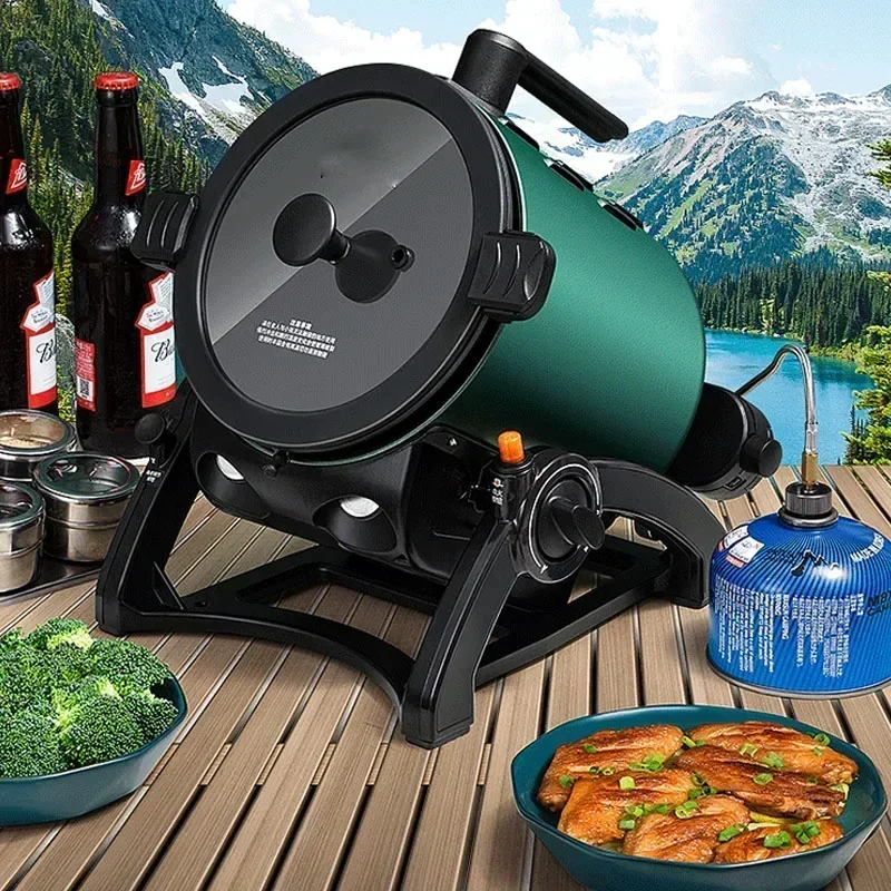 Desktop 220v BRS-1902 Outdoor Portable Stove Outdoor Cooking Stove Gas Stove Picnic Automatic Cooking Machine