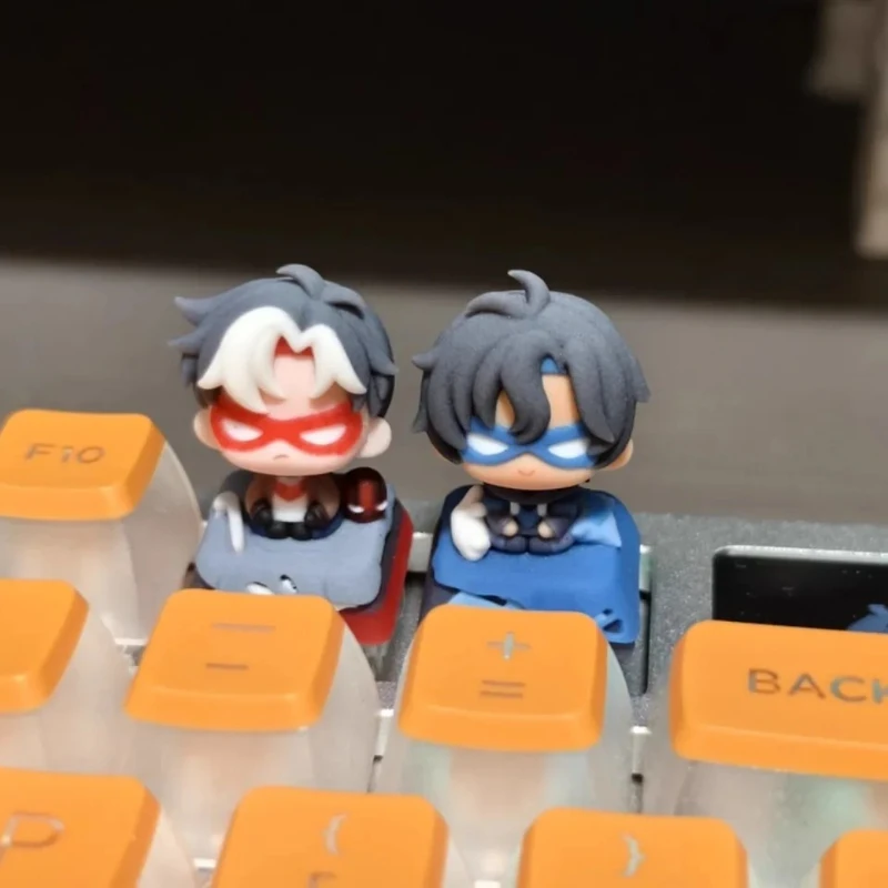 CSK Point Custom Keycap Cute Anime 3D Resin Artisan Key Cap Original Handmade 1 Pc Mechanical Keyboard KeyCap Gamer Accessories