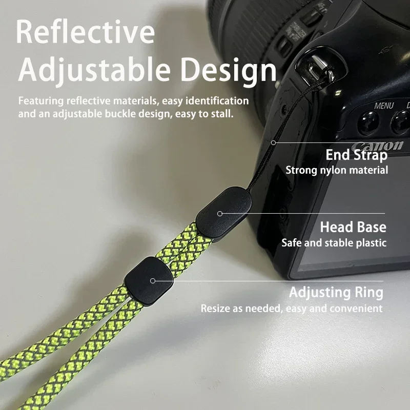 Camera Wrist Strap Hand Rope for Mobile Phone Sony A7CR A6700 A7 IV A7C Fuji X-T5 T30 T50 Nikon Z5 Canon M200 R50 Leica SLR CCD