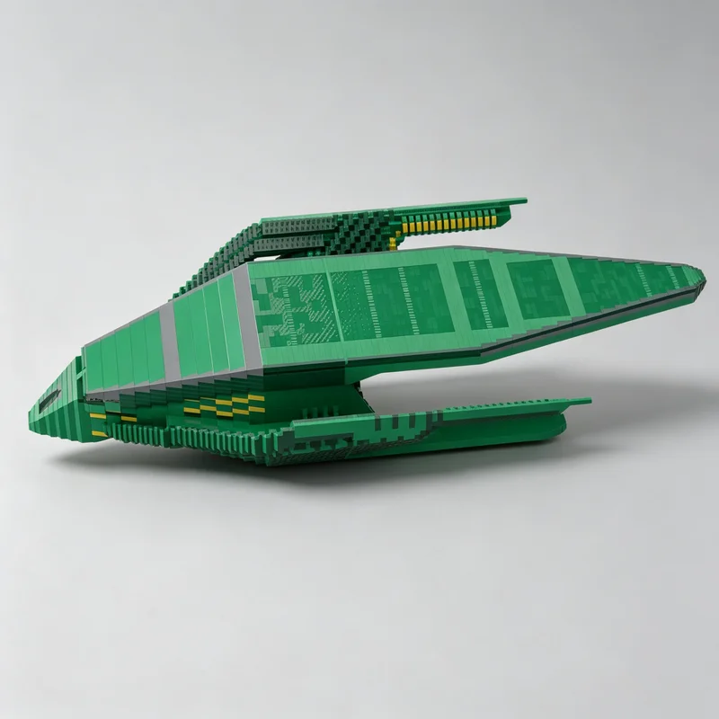 7210PCS MOC 7210PCS MOC Sci-Fi Heavy Space Destroyer Battleship Model Building Blocks DIY Assembly Gifts for Adults Collection