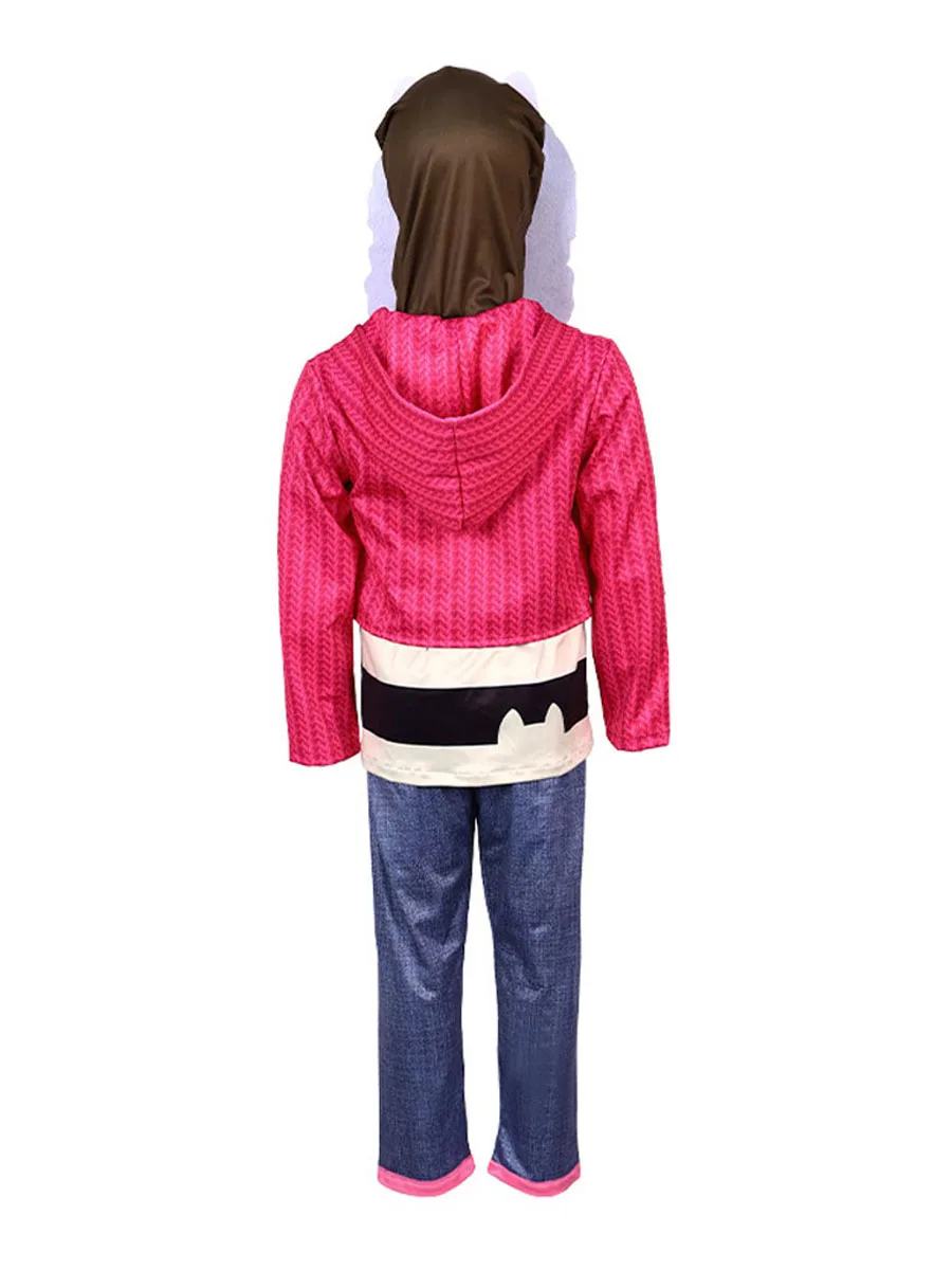 Gabby Dollhouse Cartoon Kindermeisjeskostuum Halloween Kinderprinses Carnaval Gabby Kattenkostuum Feestoutfits