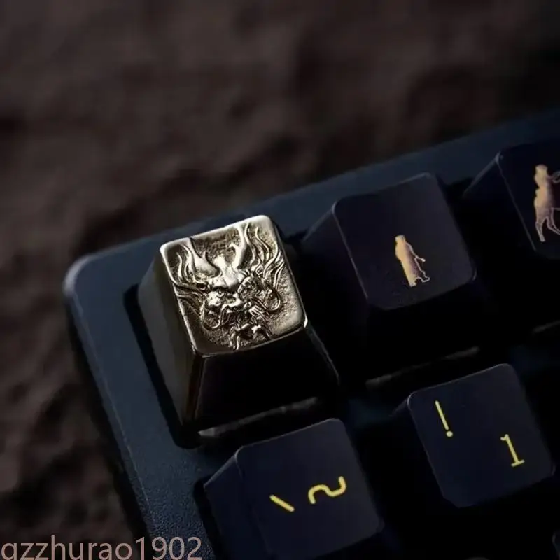 

97qb 1pc Copper Dragon для механических клавиатур замены клавишных клавиш