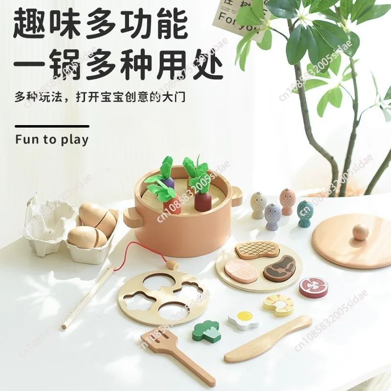 ままごとパズル-多機能シミュレーション-鍋遊び-じゃがいも抜き-野菜切り-時計遊び-料理遊び