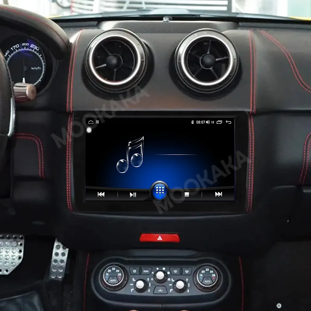 10.25 Inch Android 13 Car Radio For Ferrari California 2009-2018 IPS Touch Screen Wireless CarPlay GPS Navigation DSP 4G OEM Fit