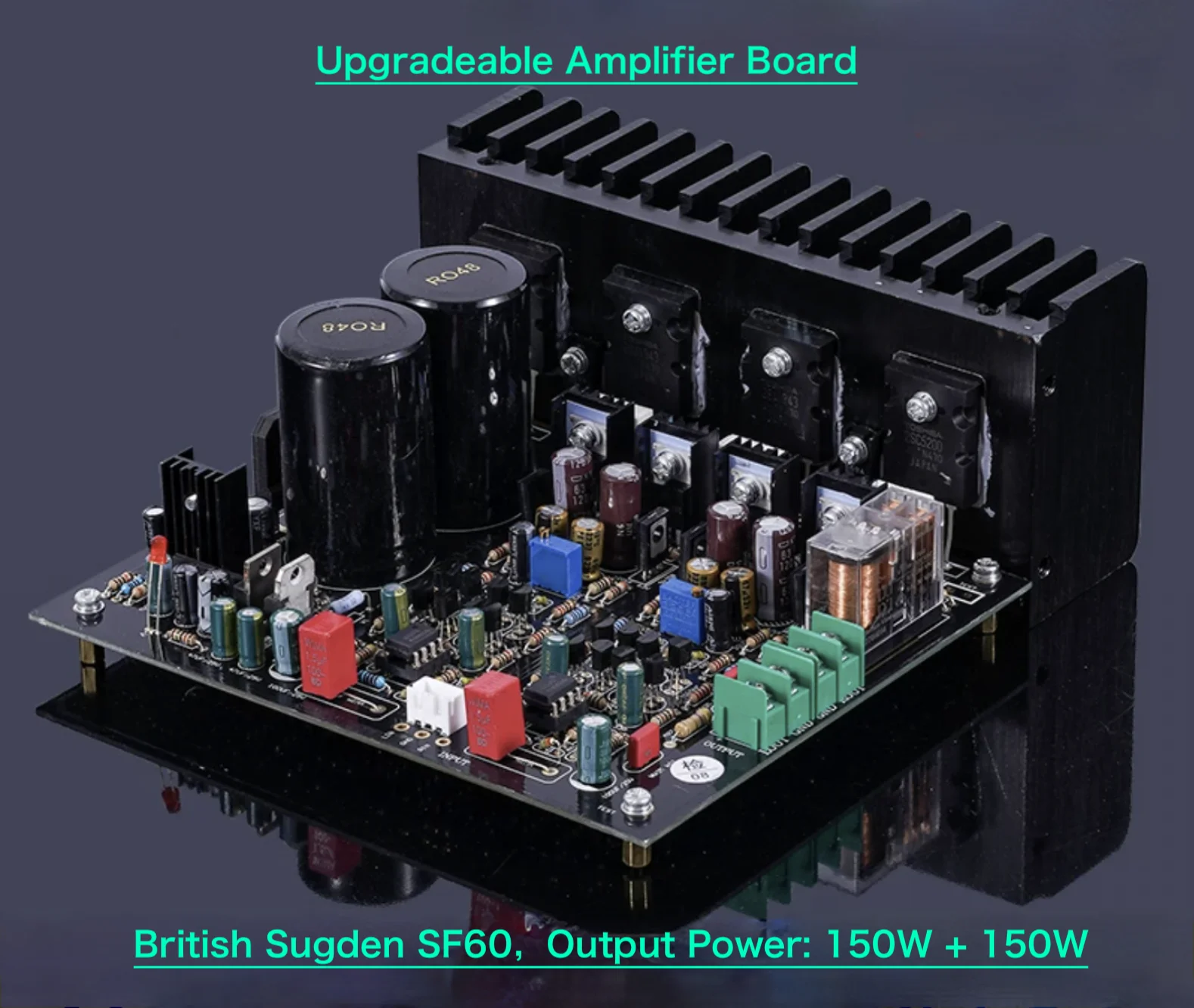 Sugden SF60 Clone  Amplifier Board 150W+150W Replaceable Op-Amp Pure Class A Audio Board