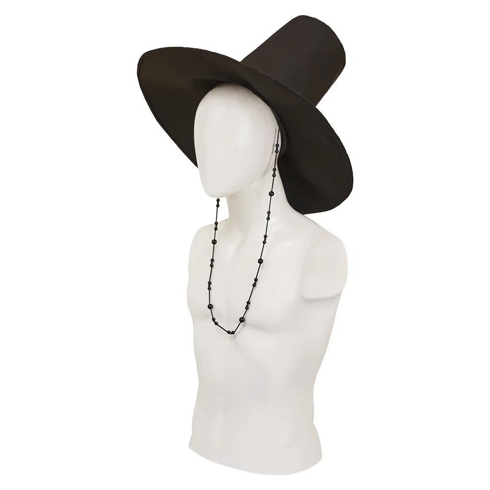 Saja Boys Jinu Cosplay Black Hat Cap   Costume Accessories Halloween Headwear for Men Boys