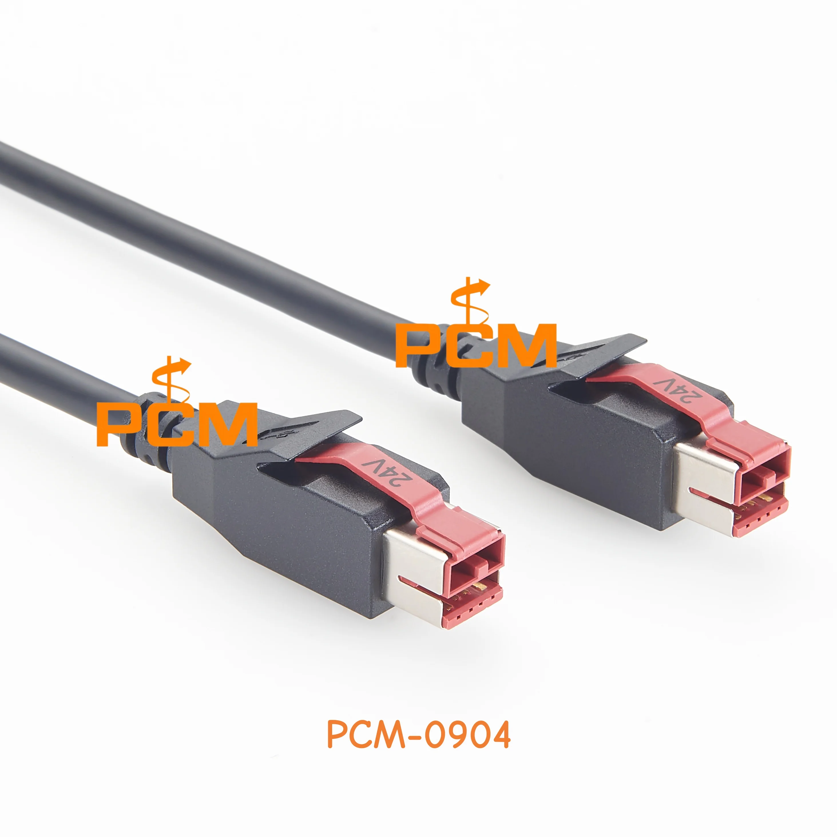 24V Powered USB Cable Male to Male for POS System USB Power Data Extension Cable Retail Equipment