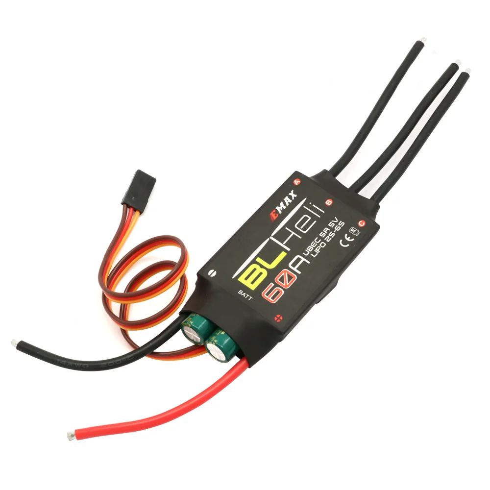 EMAX BLHeli 80A 60A 50A 40A 30A 20A 12A RC ESC para RC Multirotor Avión de ala fija FPV QAV250 QAV210 piezas de bricolaje