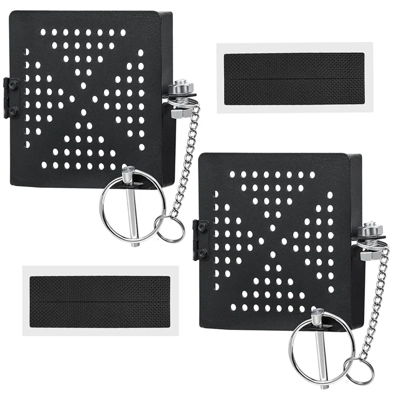 

2 шт., 4-дюймовая торцевая крышка бампера для автофургона, крышка бампера для кемпера, крышка для хранения канализационного шланга, вентиляционные отверстия без насекомых