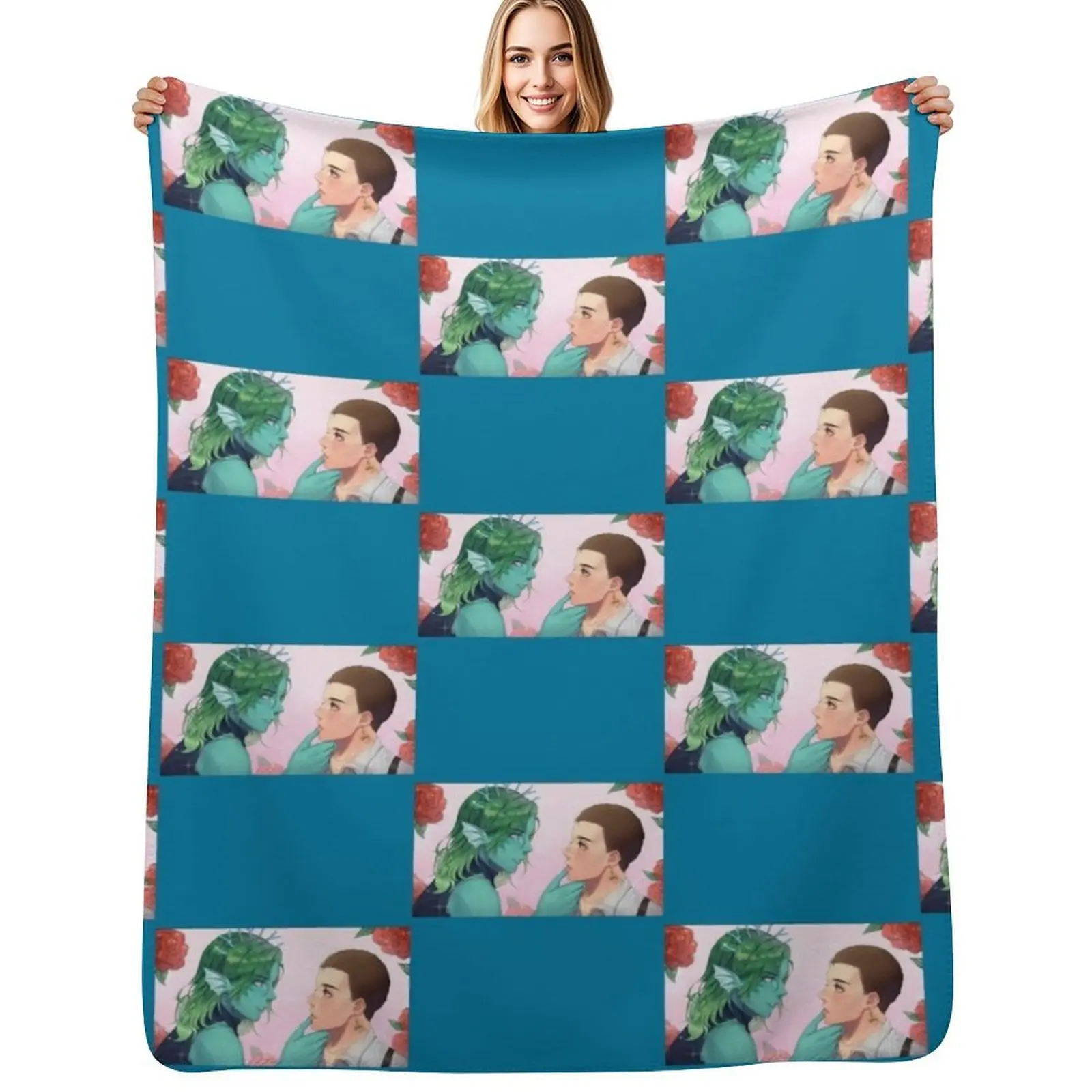

Jrwi (1) Throw Blanket Sofa Quilt Bed covers Kid'S Loose Blankets