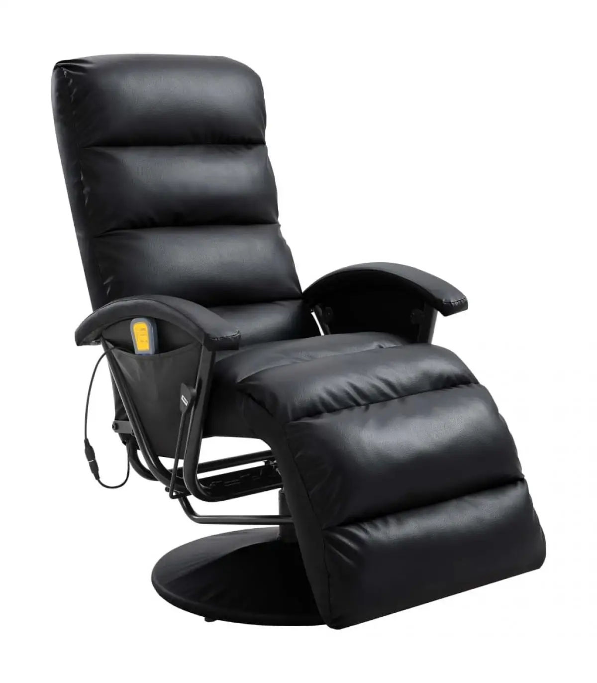 Electric massage chairs reclining massage chair for TV black synthetic leather