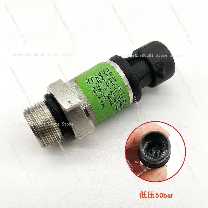

Sany SY215 SY235 SY335 SY365 Excavator Hydraulic Pump Pressure Sensor MBS9 1250 High Low Pressure Sensor -095