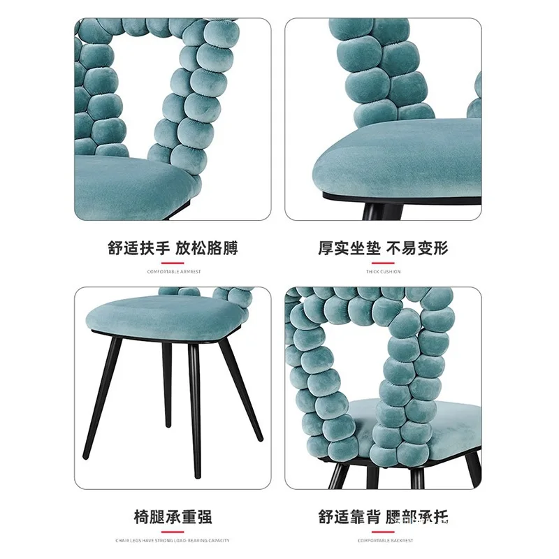 LLLMM Home Backrest Meal Bubble Chair Balcony Living Room Leisure Lazy Chair