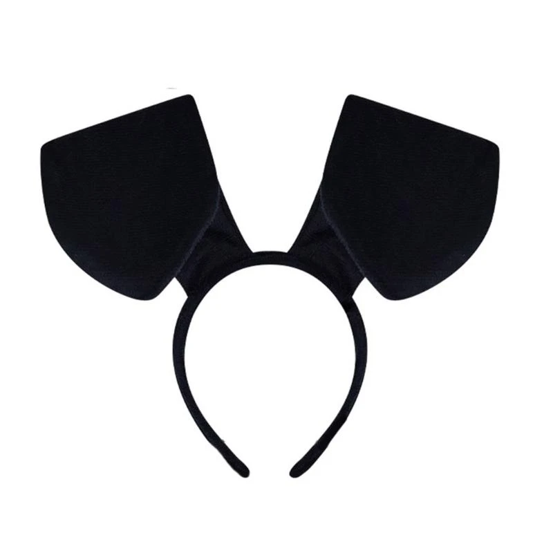 R1WE 개 코스프레 의상 장식 액세서리 키즈 개 드레스 축제 봉제 장식품 귀여운 강아지 머리띠 코스프레 소품