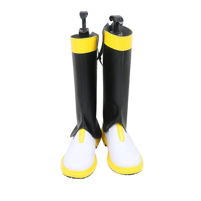 Anime Rin Len Cosplay Sapatos Personalizados Botas Masculinas e Femininas para Festa de Halloween