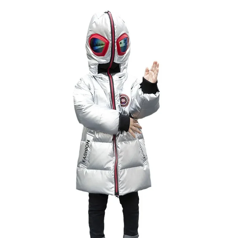 Baby Down Jacket Cotton-padded Coat Boys Girls Clothing Child Winter Thickening Outwear TZ937