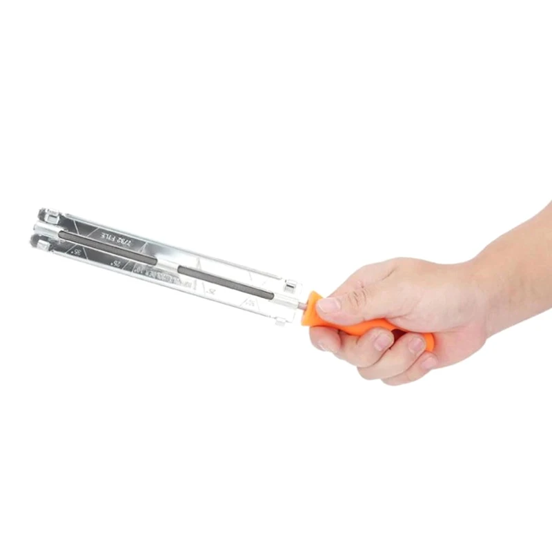 1PC 3.5mm-5.5mm Round Chainsaw Files For Hand Manual Tools Filing Kit High Carbon Steel Woodworking Tools