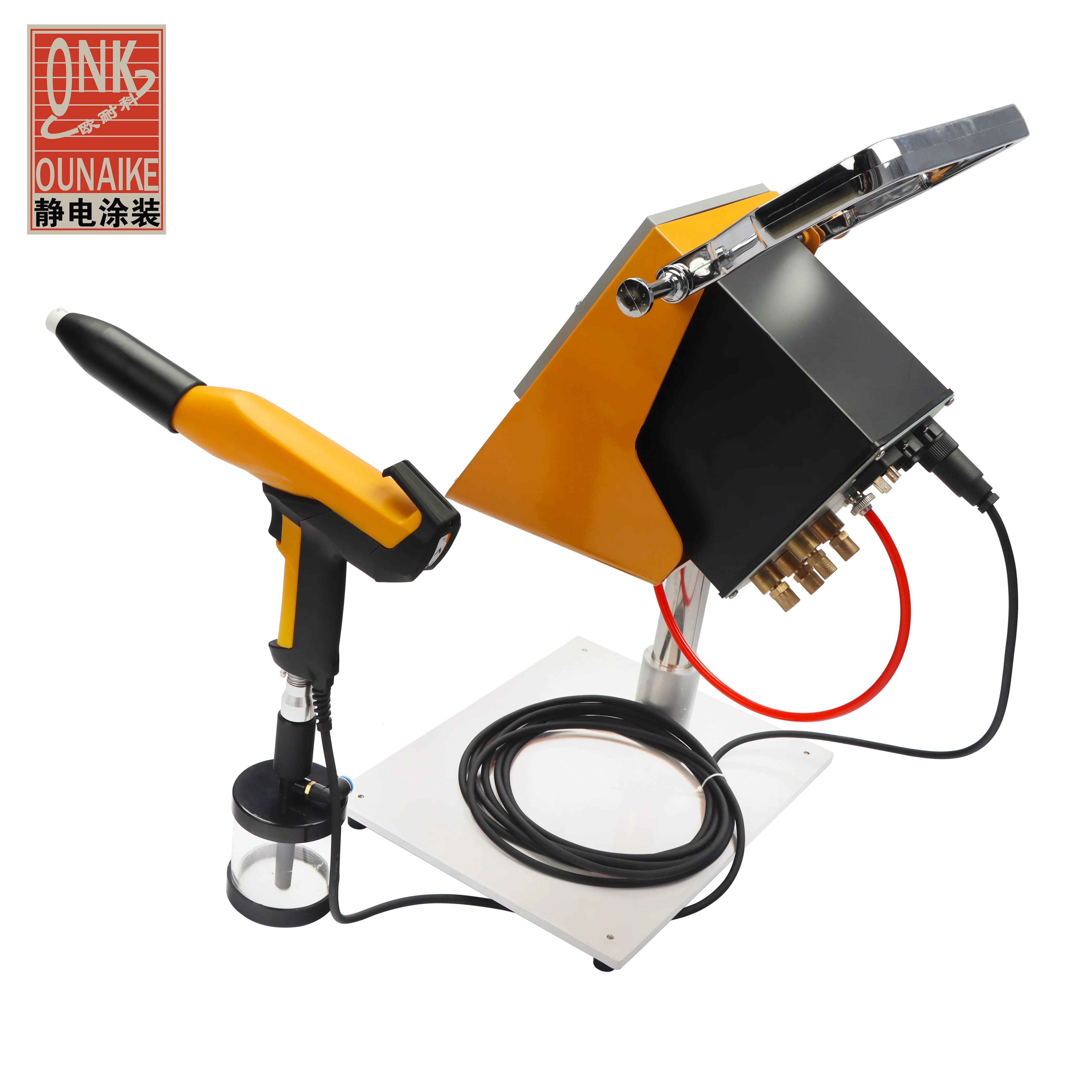 Cheap lab mini Portable Powder Coating Paint Electrostatic Coating  Machine