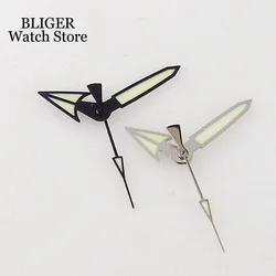 Luminous Silver Black Watch Hand Needles fit for NH35A NH36A NH38 Automatic Movement Watch Accessories Parts