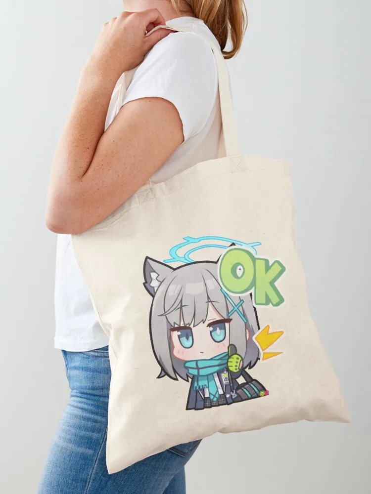 

Shiroko Blue Archive Tote Bag custom bags canvas bags free delivery bags tote bag woman
