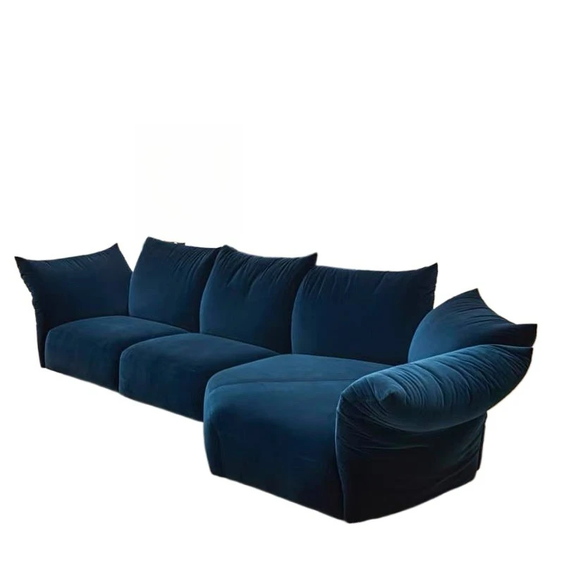 

Легкий роскошный минималистичный тканевый диван для отдыха, простой лепестковый диван специальной формы, гостиная, различные комбинации