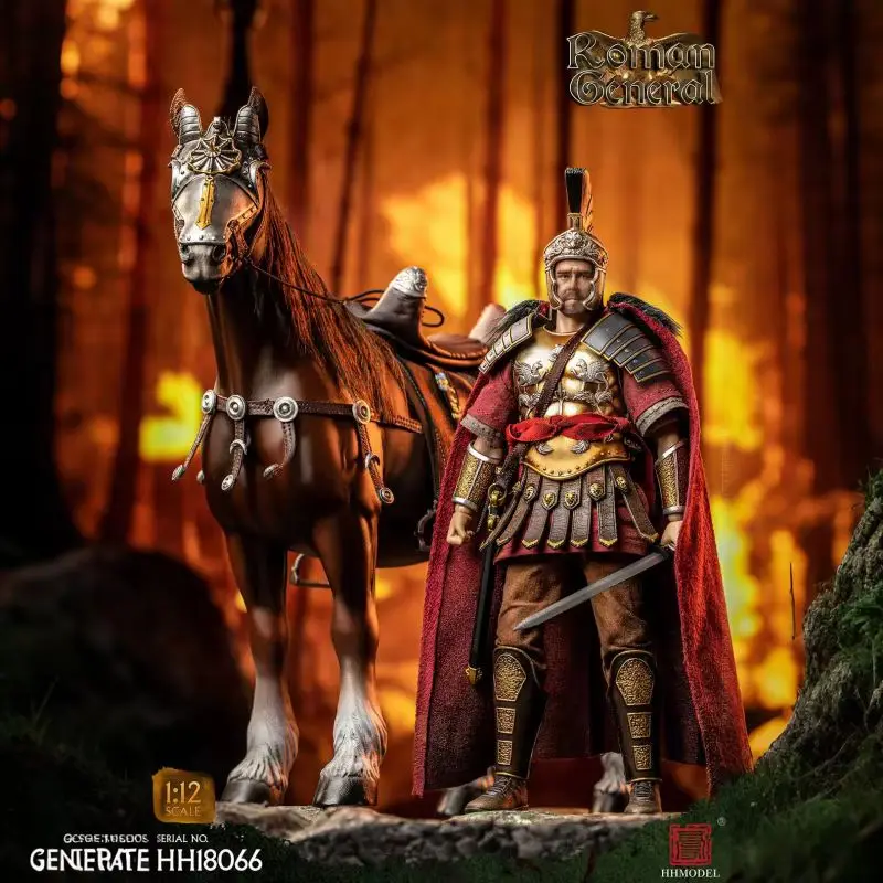 In Stock Hhmodel 1/12 Imperial Legion Hh18066 Roman General Hh18067 Captain Fifty Eagle Flagbearer Full Set Figure Model Toy