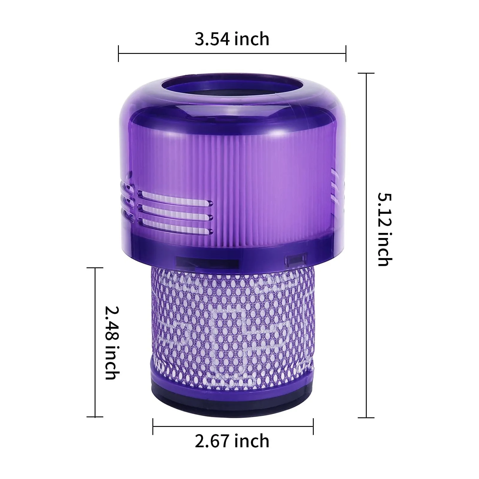 เครื่องดูดฝุ่น HEPA ตัวกรองด้านหลังเปลี่ยน Dyson V11 ยานยนต์เครื่องดูดฝุ่นแบบใช้มือถืออุปกรณ์เสริม