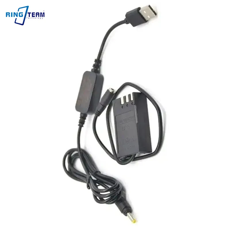 EP-5 EP 5 DC Coupler EN-EL9 EN EL9 Dummy Battery+5V USB Power Bank Cable for Nikon D40 D40X D60 D3000 D5000 Camera - view 3