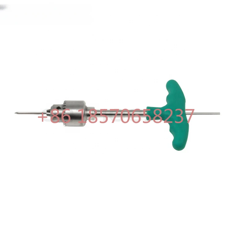 Cannulated Pin Chuck T Handle Orthopedic Instruments