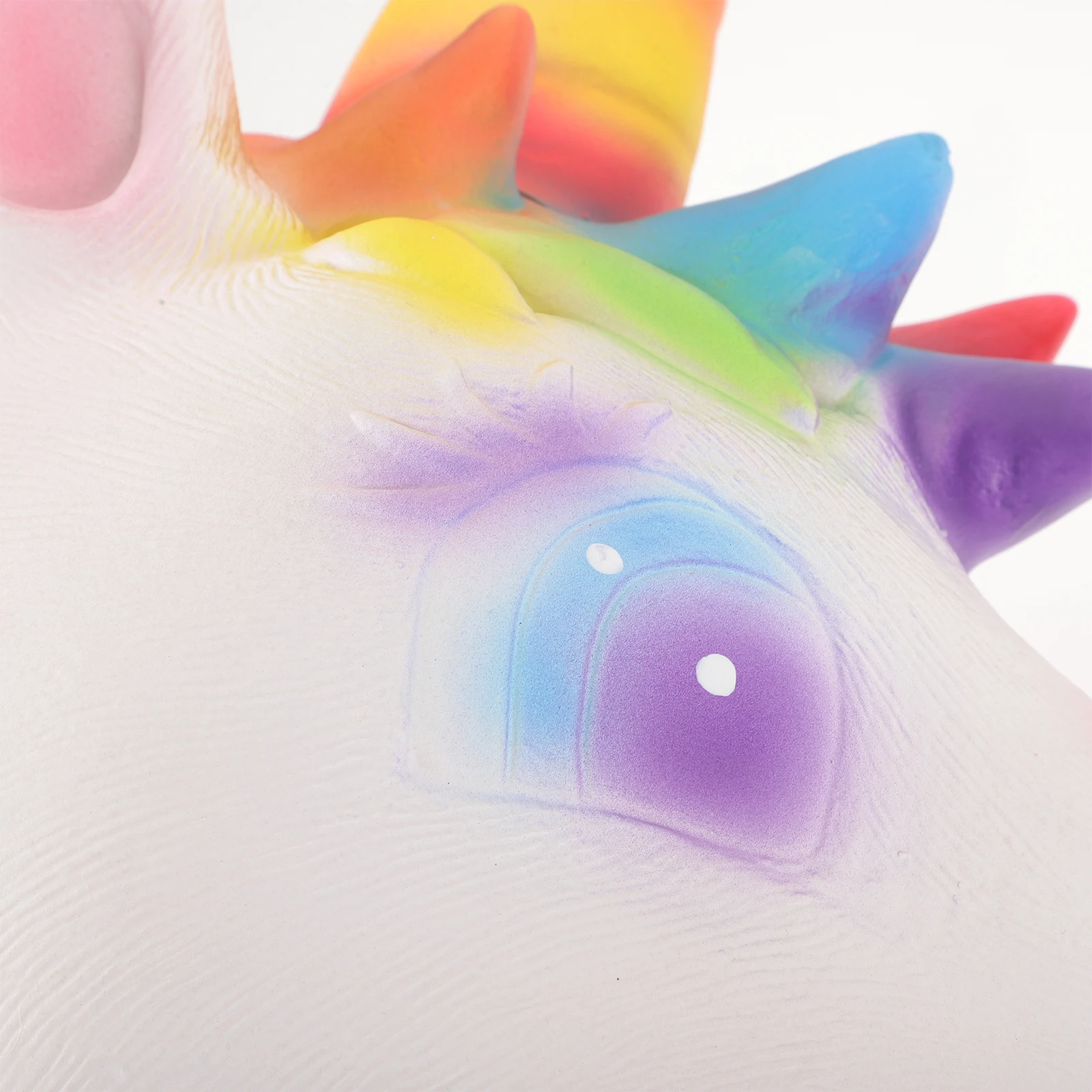 

Latex Unicorn Mask Full Head Animal Mask Unique Creative Design for Halloween Party Cosplay Dress Up Photo Prop Adult