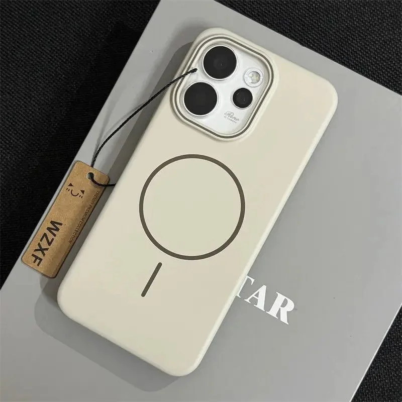 For OPPO Reno 15F 15FS 5G Case Matte Hard PC Ultra Slim With Magnet anti-fingerprint Phone Cover For Oppo Reno 15FS Shell Bumper