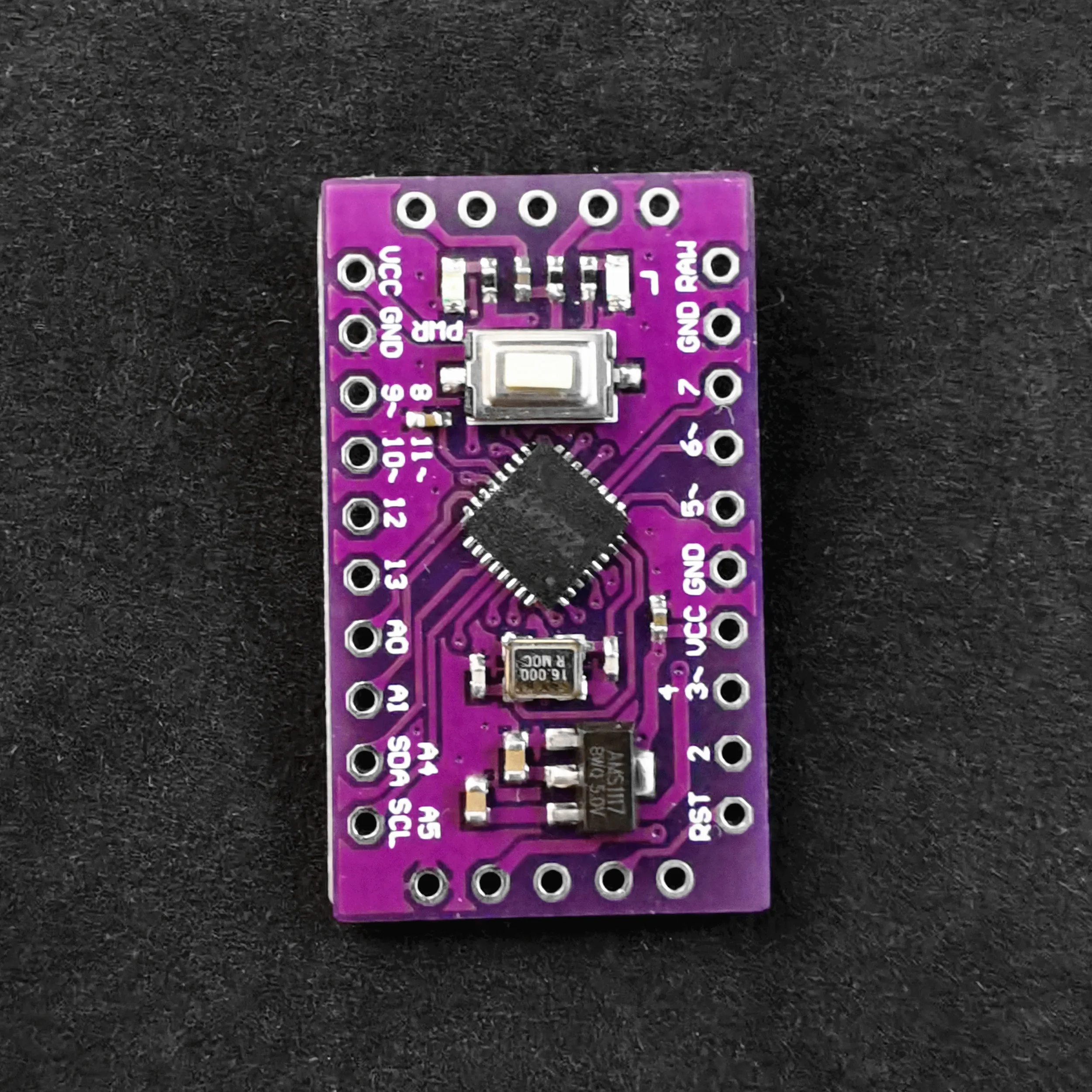 LGT8F328P SSOP20 MiniEVB Substitui Arduino Pro Mini ATMeag328P, Totalmente Compatível, Sem Agulhas