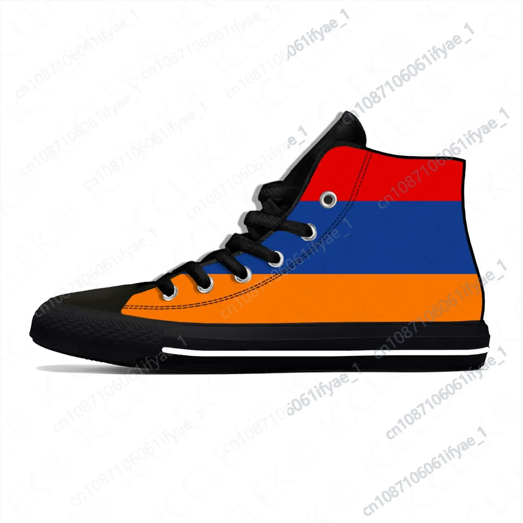 

Armenia Flag High Top Sneakers Mens Womens Teenager Casual Shoes Canvas Running 3D Printed Shoes Breathable Lightweight shoe