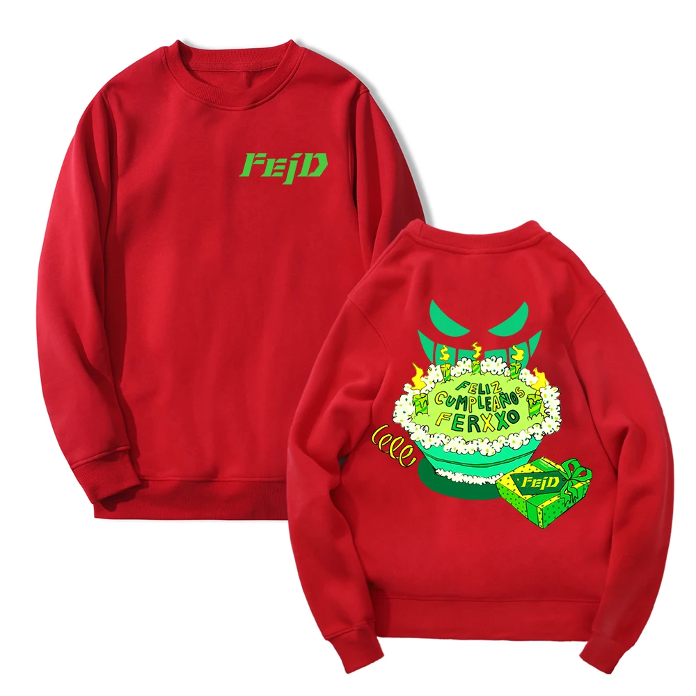 

Feid Ferxxo Merch 2023 Tour Sweatshirt Fashion Crewneck Long Sleeve Streetwear Hip Hop Rapper Women Men's Clothes