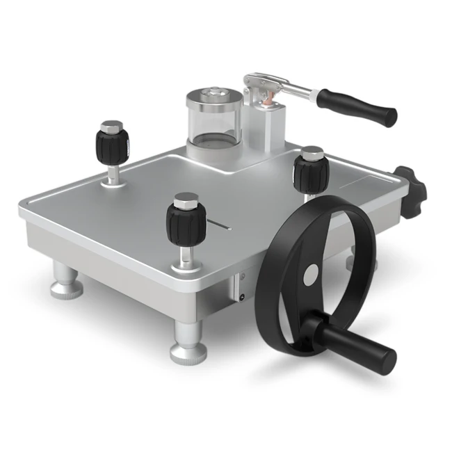 

0-600Bar Hydraulic Water Pressure Calibration Test Pump HSIN611 Bench-top Pressure Gauge Comparator Calibrator Pressure Source