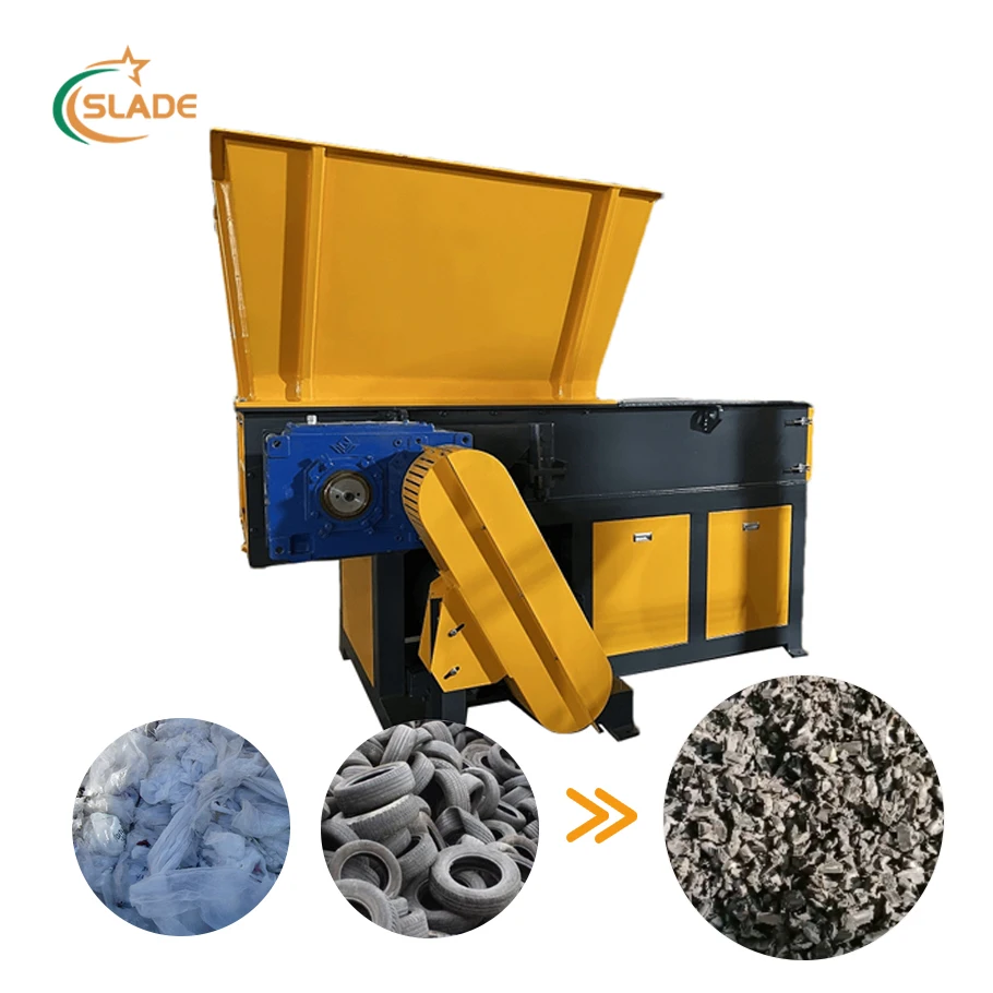 

Shredder Machine Customized Recycling Waste Munipical Chopper Single Shaft Plastic Shredder Machine
