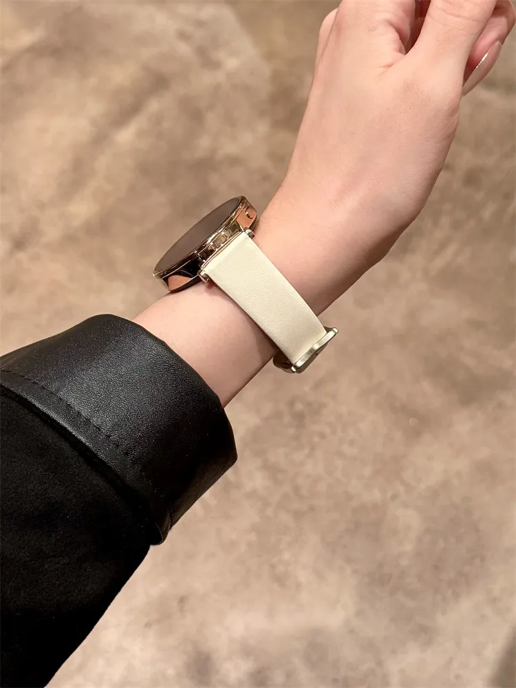 

Минималистичная и нишевая кожа подходит для ремешков HW Watch Fit3/Fit4 и ремешков HW Band 8/9/10NFC ручной работы.