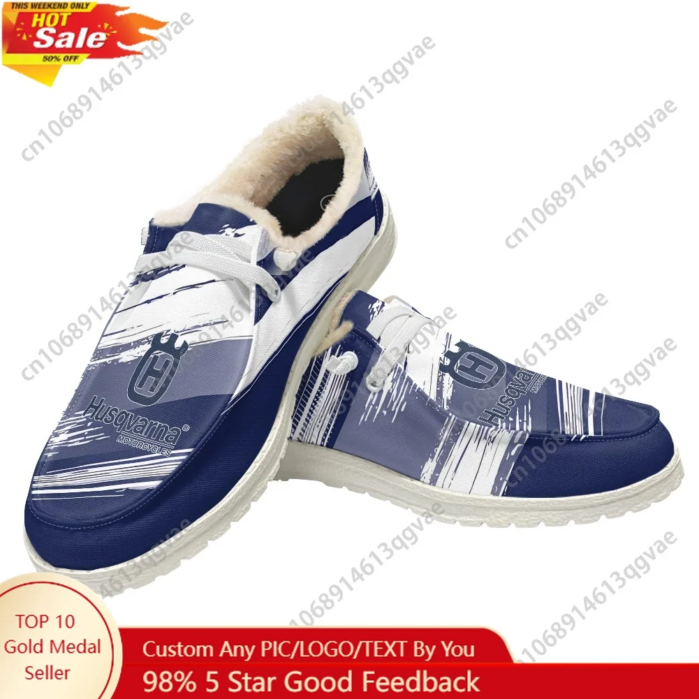 

Husqvarna Group Casual Shoes Plush Flat Shoe Men Woman Breathable Outdoor Lightweight Footwear Custom Shoe