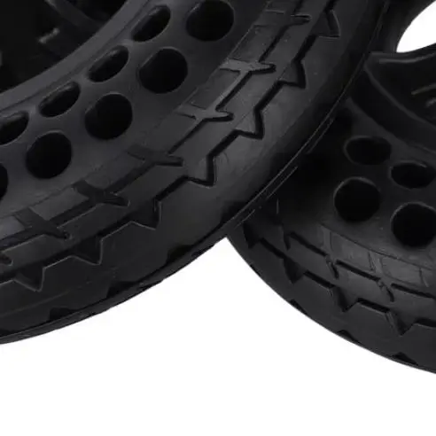 7 Inch 7x1 3/4 Wheel With Hub Non-slip Rubber Tire High Load Bearing For Wheelchair Replacement Parts Outdoor Mobility Accessori