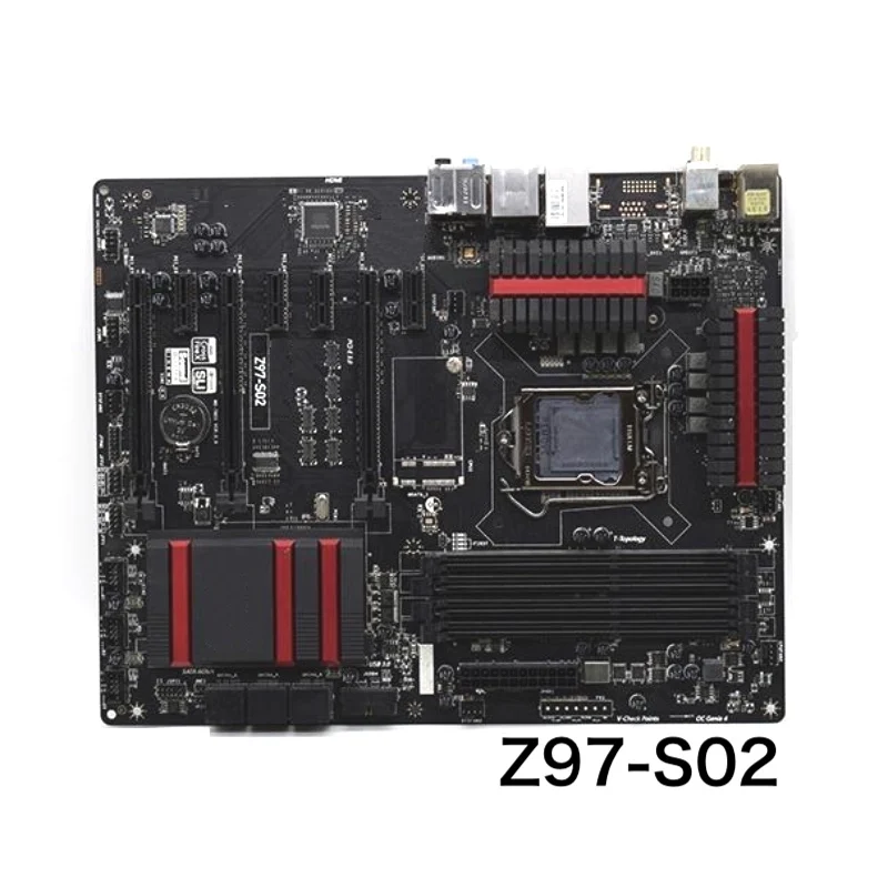 Placa base de escritorio para MSI Z97-S02, LGA 1150 DDR3, 100% probada, funciona completamente, Envío Gratis